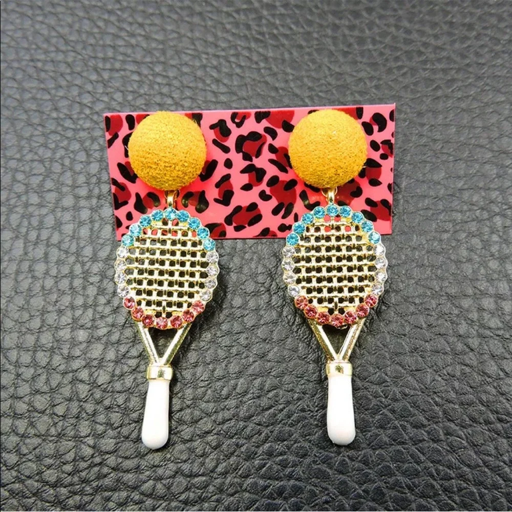 New Betsy Johnson Tennis 🎾 Dangle Earring’s